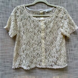 Vintage lace top